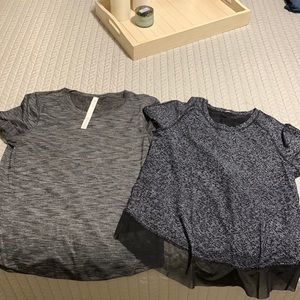Set of 2 lululemon tshirts